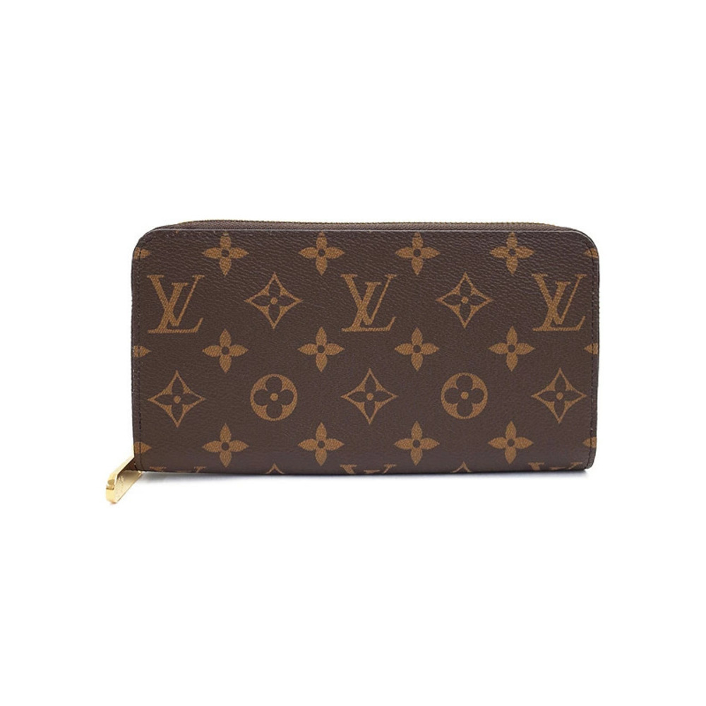 Louis Vuitton Monogram Zippy Wallet Round Zipper Long
